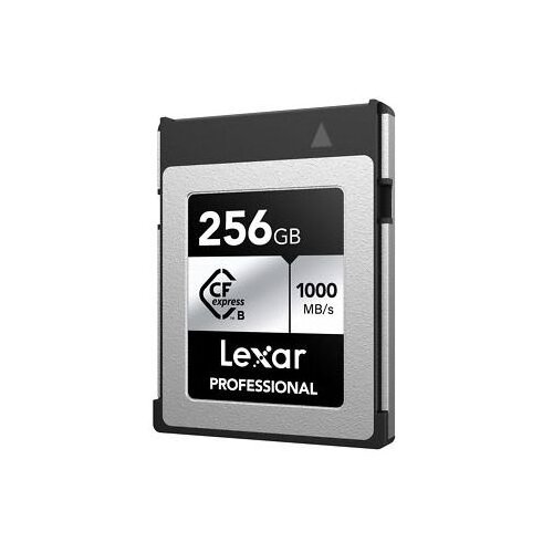 Lexar CFexpress 256GB Type B card Silver Serie, 1000MB/s read 600MB/s write Slike