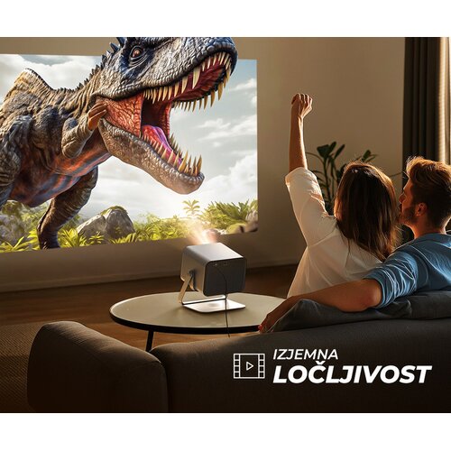 Byintek Prenosni LED DLP projektor UFO R90 MAX, GoogleTV, 4K UHD, daljinec, (5000011542) Cene