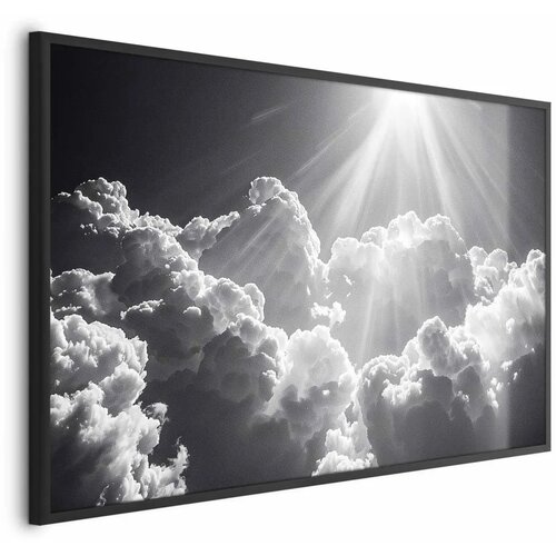  Plakat Hope in the Clouds: Inspiring Sun Rays &ndash; Awaken Emotions 30x21 Crni okvir Cijene