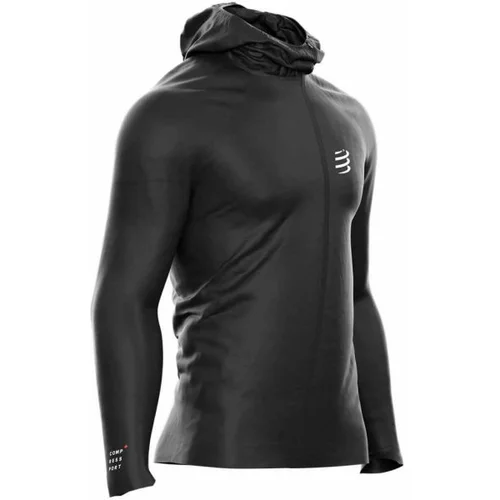 Compressport HURRICANE WATERPROOF 10/10 JACKET Muška jakna za trčanje, crna, veličina