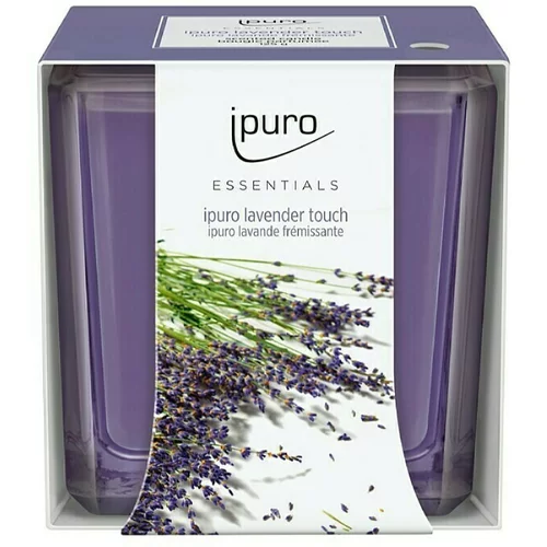 IPURO Dišeča sveča ESSENTIALS Lavender Touch (125 g)