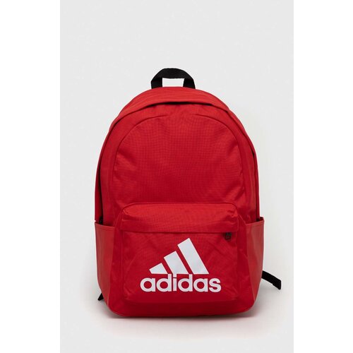 Adidas Ruksak boja: crvena, veliki, s tiskom Cene