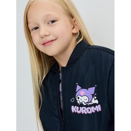 Sinsay Bomber jakna s printom na leđima Kuromi Slike