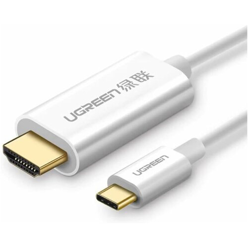 Ugreen MM121 kabel USB-C v HDMI M/M ABS 1,5M BEL, (20836919) Cene