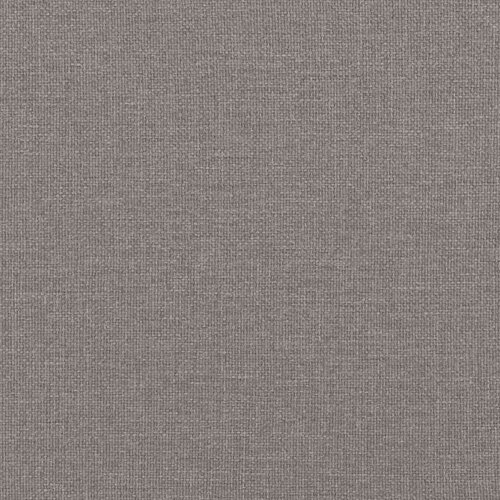 VidaXL otomanski okvir kreveta s madracima smeđesivi 200x200cm tkanine Slike