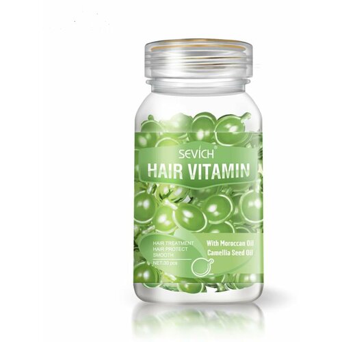 Sevich hair vitamin kapsule green moroccan & camellia seed oil 30kom Cene