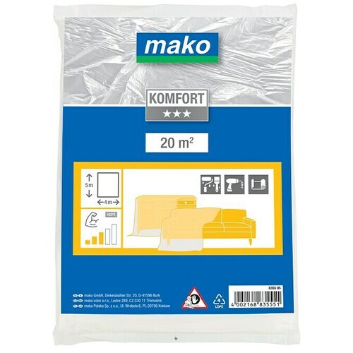MAKO Pokrivna folija (12,5 x 4 m, Srednje jako) Cijene