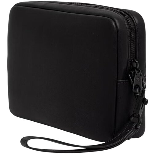 Calvin Klein Jeans Torbice BOLD POUCH W/ HANDLE LV04D1257G Črna Slike