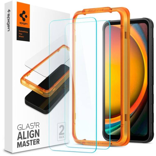 Spigen Glas.tR Align Master (2 kosa) za Samsung Galaxy Xcover7 &amp;ndash; Clear Slike