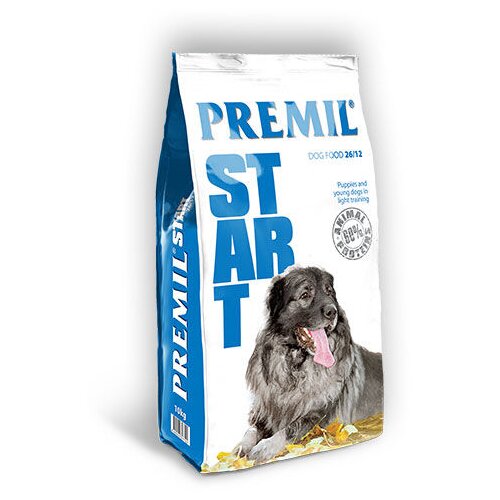 Premil Suva hrana za &scaron;tence i mlade pse Start 26/12, Vi&scaron;e vrsta mesa, 10kg Cene