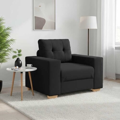 SOFA fotelja crna 100x78x80 cm tkanina - Crna 1 100 cm Cijene