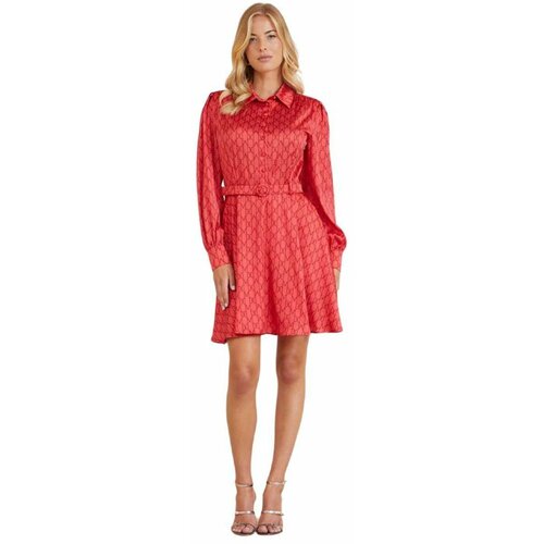 Guess - Marciano - Satenska crvena haljina Slike