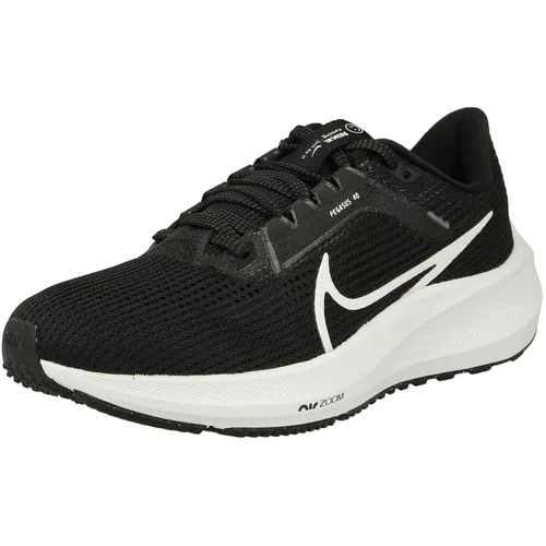 Nike Tenisice za trčanje 'Air Zoom Pegasus 40' crna / bijela