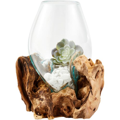 Ambia Home VAZA 30 cm les, steklo Cene