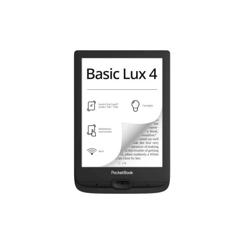 PocketBook Basic Lux 4 eBook-čitač 15.2 cm (6 palac) crna Slike