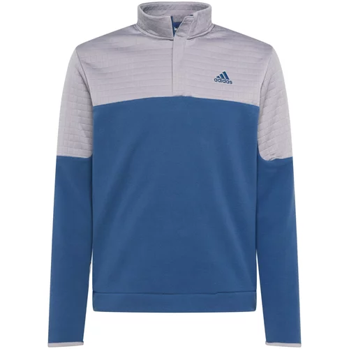 ADIDAS GOLF Sportski pulover plava / siva