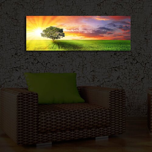 Wallity Slika sa LED osvetljenjem 3090İACT-35, 30x90 cm Cene