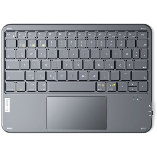  Inateck KB01105_GRAY mobile device keyboard QWERTZ Bluetooth Grey Cijene