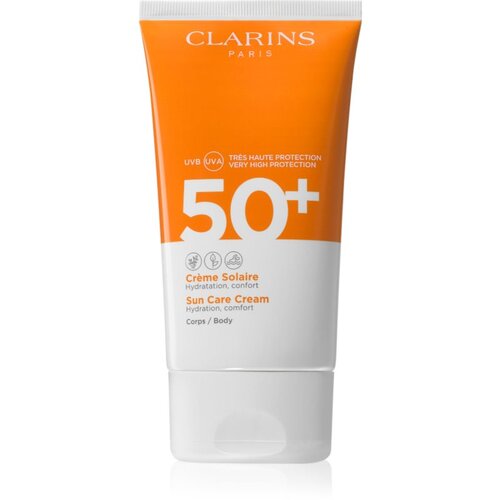 Clarins Sun Care Cream SPF50+ proizvod za za&amp;scaron;titu od sunca za tijelo 150 ml Slike