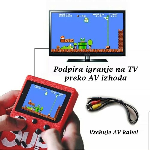 BP Sup, igralna konzola s 400 video-igrami, (21149646) Cene