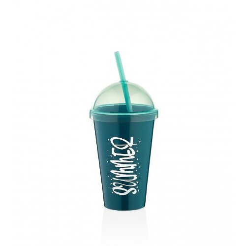 QLUX čaša sa slamkom 450ml L-00850 Cijene