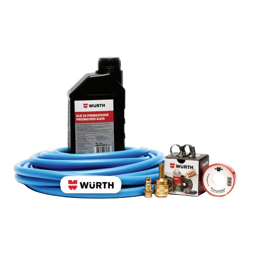 Würth pneumatski set 9mm – crevo+ulje+spojke Cene