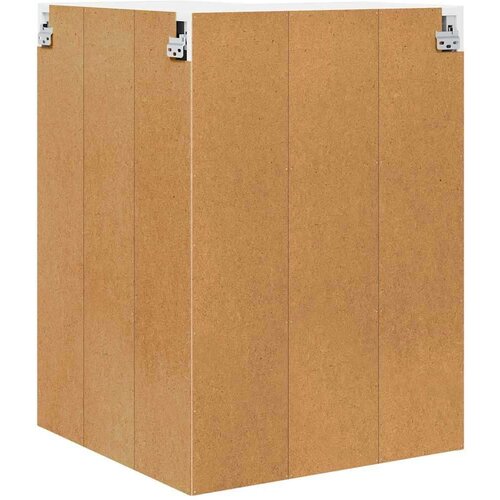 VidaXL viseći ormarić riga bijelo 57 x 57 x 80 cm konstruirano drvo Slike