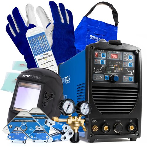IPOTOOLS Napredni komplet za zavarivanje TIG (SUPER TIG ACDC 200DI) Cijene