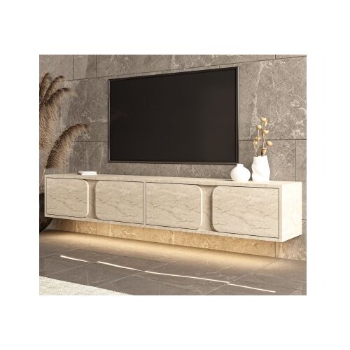 Hanah home TV komoda, bež Cene