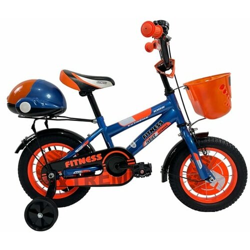  dečiji bicikl Fitness 12" - plavo-narandžasti, SM-12104 Cene