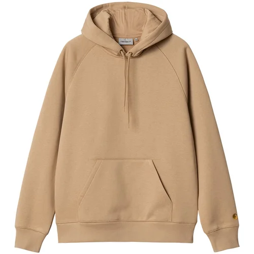 Carhartt WIP Hooded Chase Sweatshirt Dusty H Brown