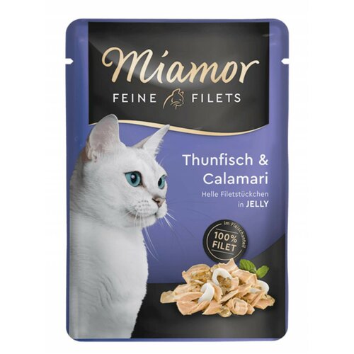 Finnern miamor feine filets, fileti u želeu tuna i kalamari 100 g Cene