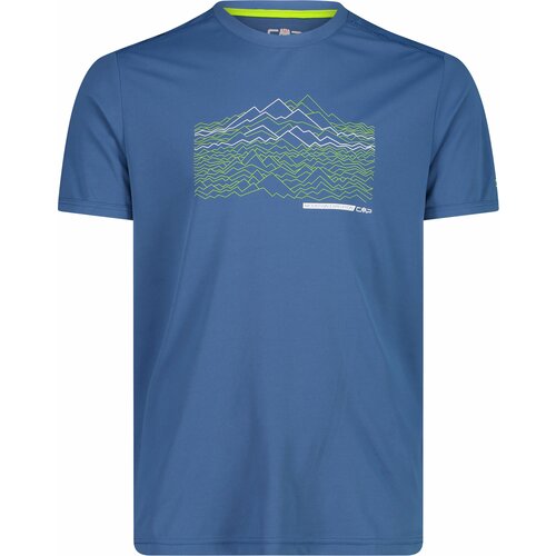 CMP man t-shirt, muška majica za planinarenje, zelena 30T5057 Cene