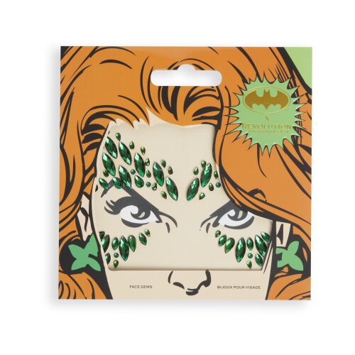 Revolution X DC samolepilni kamenčki za obraz - Face Gems - Poison Ivy Slike