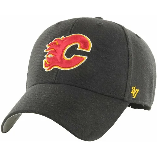 Calgary Flames Hokejska kapa s vizorom NHL '47 MVP Black