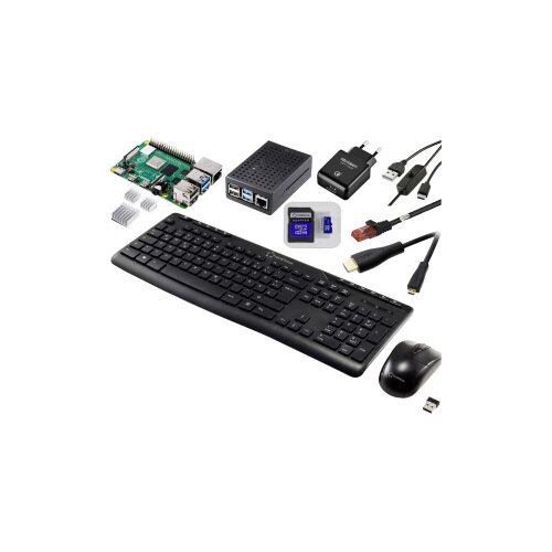 TRU COMPONENTS Pro Set Raspberry Pi® 5 B 4 GB 2.4 GHz uklj. napajanje, uklj. kućište, uklj. hladnjak, uklj. HDMI kabel , Cijene