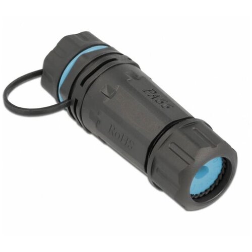 Delock spojnik RJ45 Cat.6A, črna, 86701 Slike