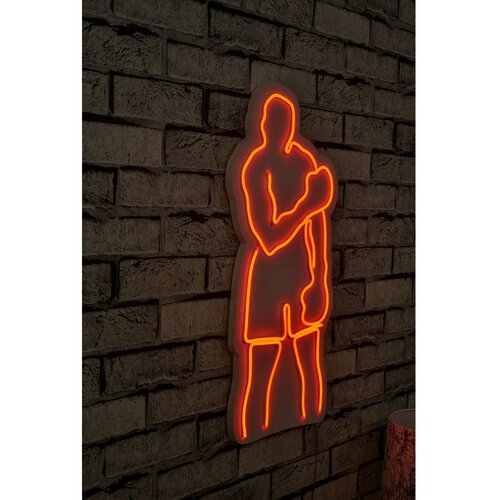 Wallity Zidna LED dekoracija Muhammed Ali, 375 cm, IP67, 12V, Crvena Slike