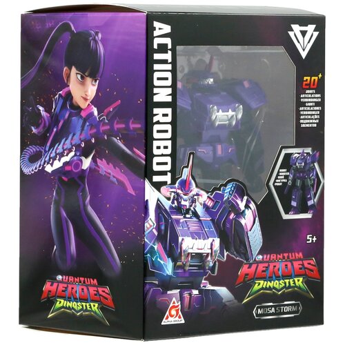 Dinoster akcijska figura robot 13 cm - Mosa Storm EU580873 Cijene