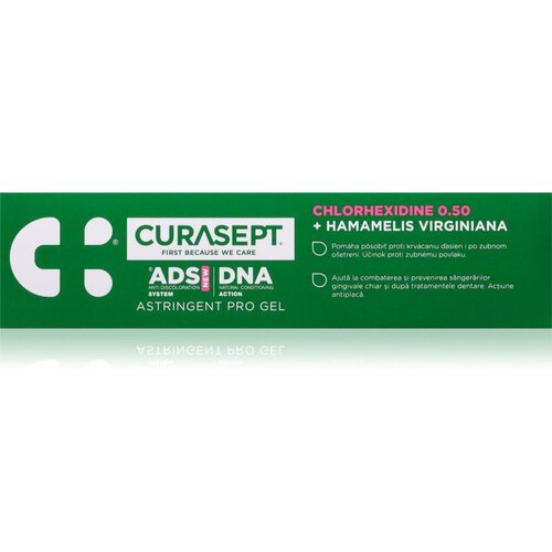 Curasept ADS DNA Astringent Pro gel za zobe s pomirjajočim učinkom 30 ml Cene
