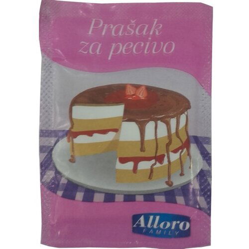 ALLORO prašak za pecivo, 12g Slike