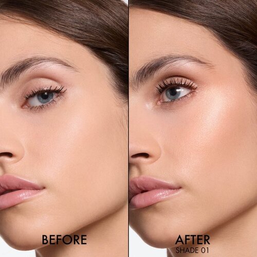 Dior Forever Glow Luminizer highlighter s hijaluronskom kiselinom nijansa 01 Nude Halo 6 g Slike