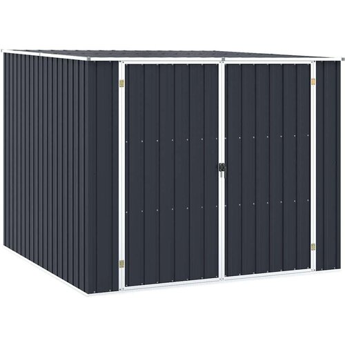 vidaXL vrtna lopa antracitna 195x198x159 cm pocinkano jeklo Cene