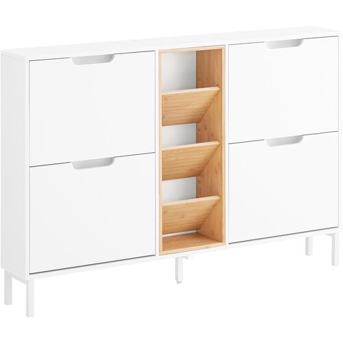 SoBuy omara za čevlje 126x19x85cm FSR183-WN, (22108556) Slike