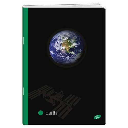 Elisa Zvezek A4 Planeti, mali karo, 96 listov, sortirano Slike