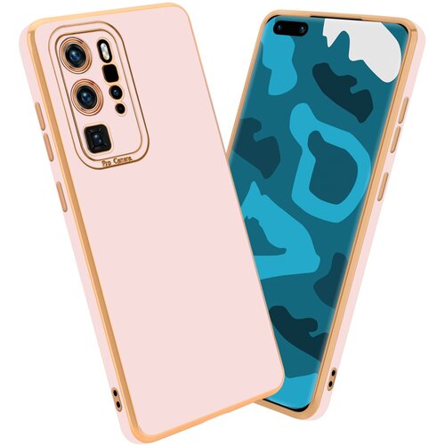  Ohišje, združljiv s Huawei v sijajnem roza - rožnato zlato - zaščitni pokrov iz fleksibilnega silikona TPU in z zaščito pred kamero, (20603058) Cene