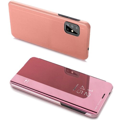 Clear View Case za Samsung Galaxy A20s pink Slike