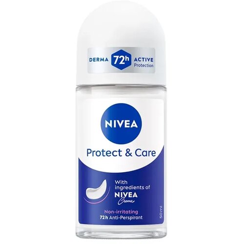 Nivea Ženski Roll-on dezodorans Protect &amp;amp; Care, 50ml Slike