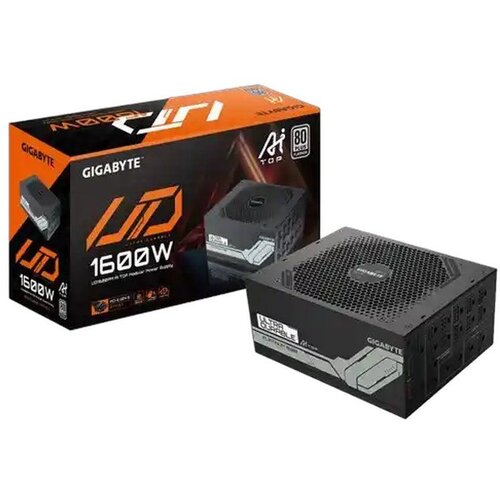 Gigabyte UD1600PM PG5 AI TOP Power Supply - PCIe 5.0, 80 PLUS Platinum, Fully Modular Design, 120mm Fan, ATX 3.1 compatible, EU Plug Cijene