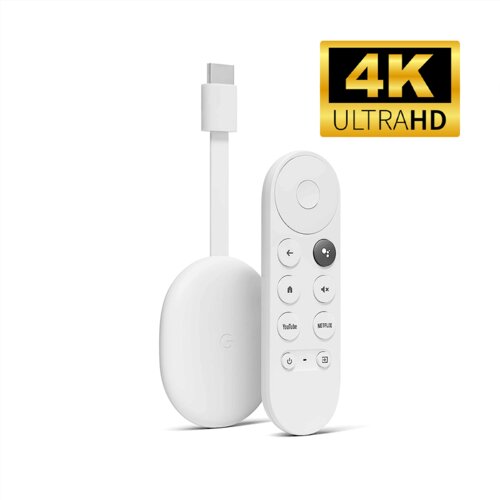 TV box Google Chromecast 4k Snow + adapter + daljinski, GA01919 Cijene